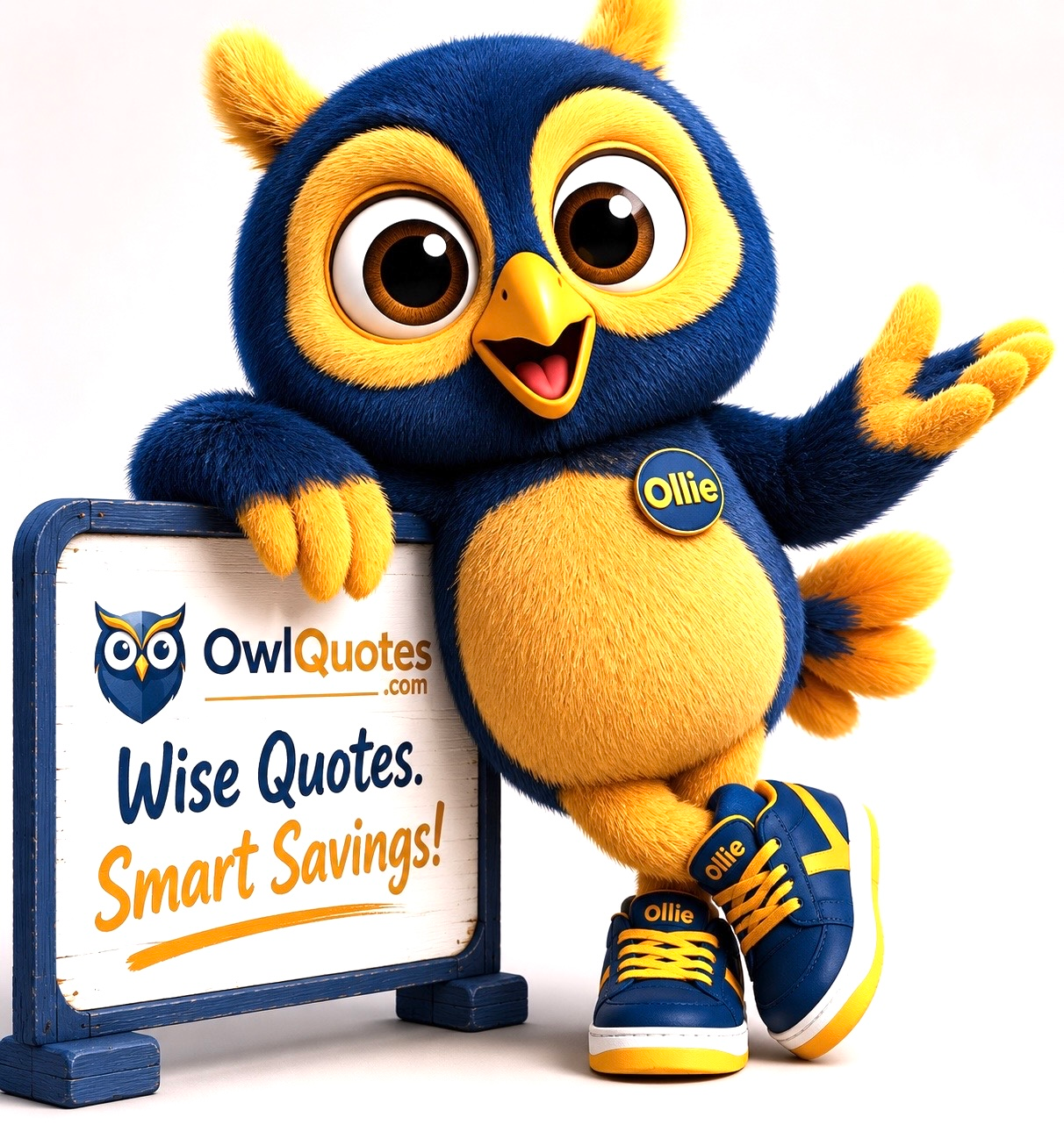 Ollie the Owl - OwlQuotes.com mascot