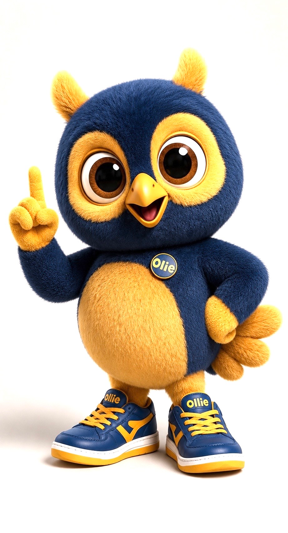 Ollie the Owl step 1